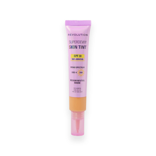 Makeup Revolution - Foundation Superdewy Skin Tint SPF30 - Medium Neutral Warm