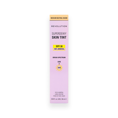 Makeup Revolution - Foundation Superdewy Skin Tint SPF30 - Medium Neutral Warm