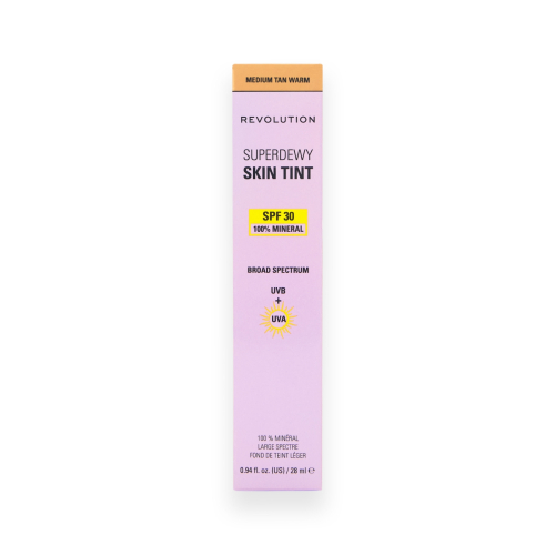 Makeup Revolution - Foundation Superdewy Skin Tint SPF30 - Medium Tan Warm