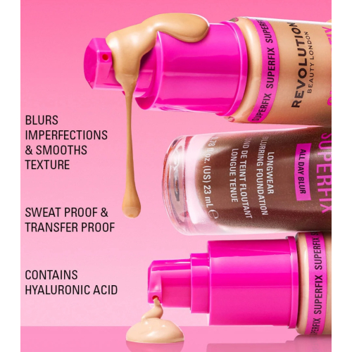 Makeup Revolution - Makeup Foundation Superfix 16H Blur - F8C