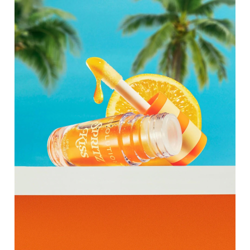 Makeup Revolution - *Club Riviera* - Lippenöl Spritz Kiss Orange