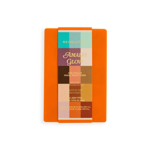 Makeup Revolution - *Club Riviera* - Multifunktionale Palette für Gesicht, Augen und Lippen Amalfi Glow