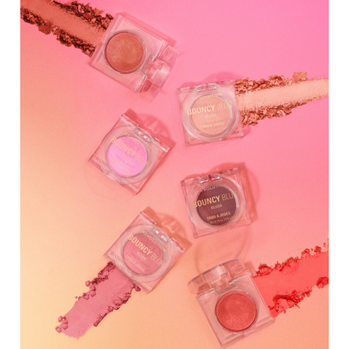 Makeup Revolution - Rouge Cream to Powder Bouncy Blur - Blurry Rose