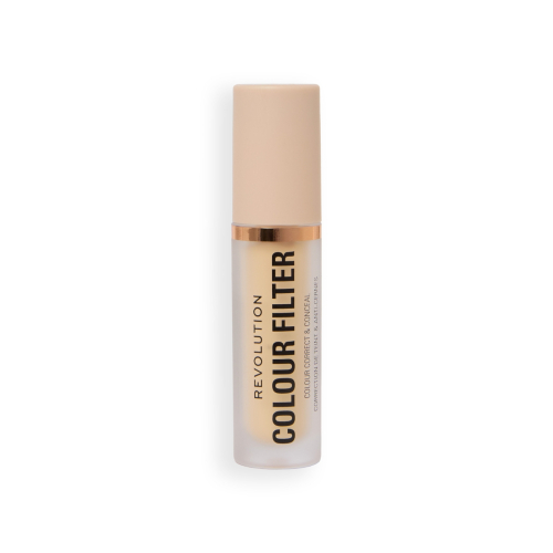 Makeup Revolution - Flüssiger Concealer Colour Filter - Banana