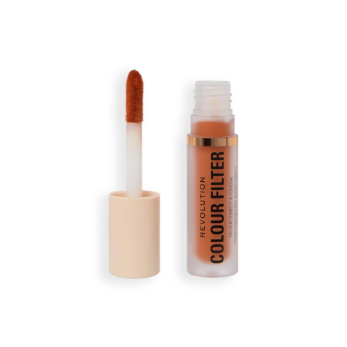 Makeup Revolution - Flüssiger Concealer Colour Filter - Orange