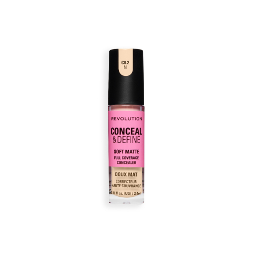 Makeup Revolution - Flüssiger Concealer Conceal & Define Soft Matte - C0.2N