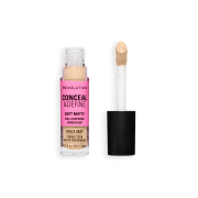 Makeup Revolution - Flüssiger Concealer Conceal & Define Soft Matte - C0.3W