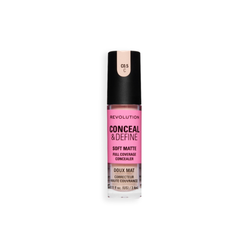 Makeup Revolution - Flüssiger Concealer Conceal & Define Soft Matte - C0.5C