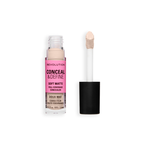 Makeup Revolution - Flüssiger Concealer Conceal & Define Soft Matte - C0.5C