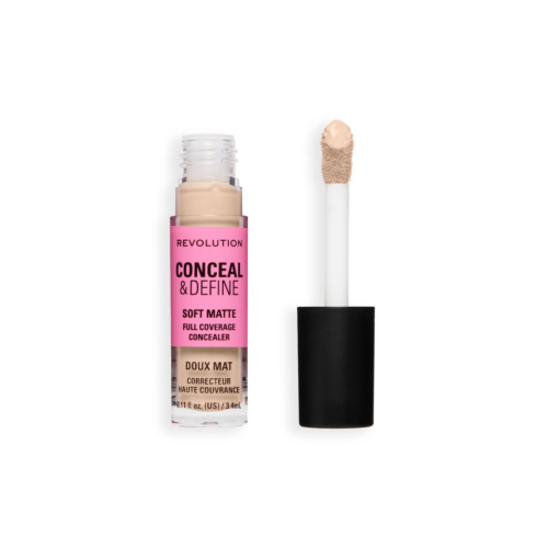 Makeup Revolution - Flüssiger Concealer Conceal & Define Soft Matte - C1N