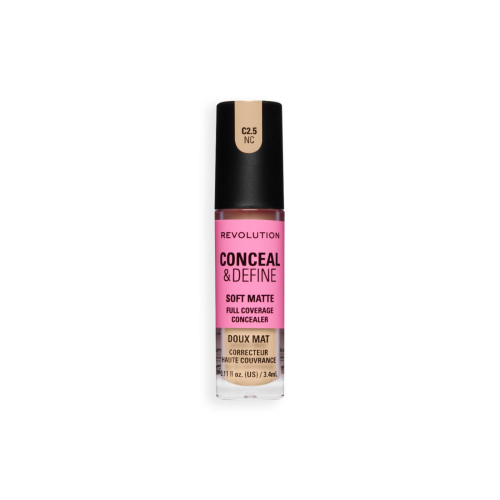 Makeup Revolution - Flüssiger Concealer Conceal & Define Soft Matte - C2.5N