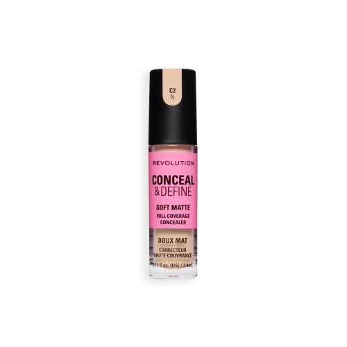 Makeup Revolution - Flüssiger Concealer Conceal & Define Soft Matte - C2N