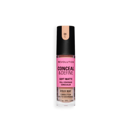 Makeup Revolution - Flüssiger Concealer Conceal & Define Soft Matte - C4C
