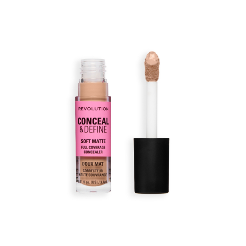 Makeup Revolution - Flüssiger Concealer Conceal & Define Soft Matte - C4C