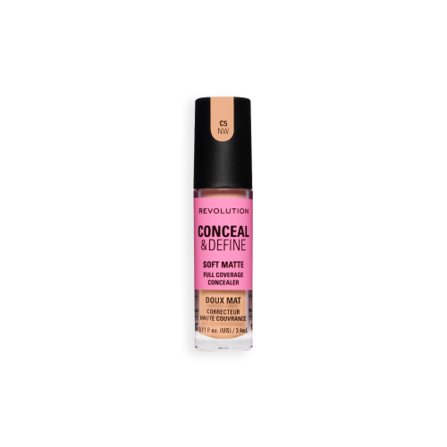 Makeup Revolution - Flüssiger Concealer Conceal & Define Soft Matte - C5NW
