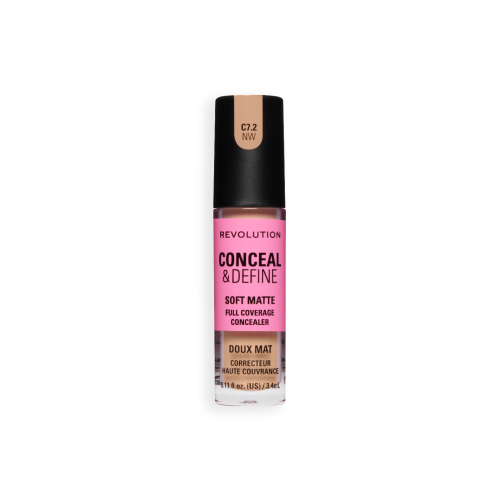 Makeup Revolution - Flüssiger Concealer Conceal & Define Soft Matte - C7.2NW