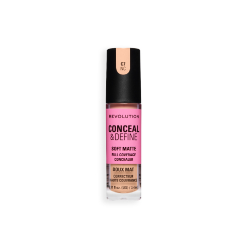 Makeup Revolution - Flüssiger Concealer Conceal & Define Soft Matte - C7NC