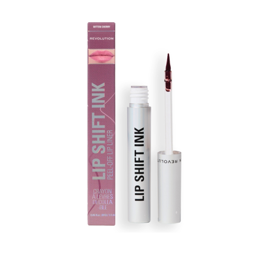 Makeup Revolution - Lippenkonturenstift Lip Shift Ink Peel Off - Bitten Cherry