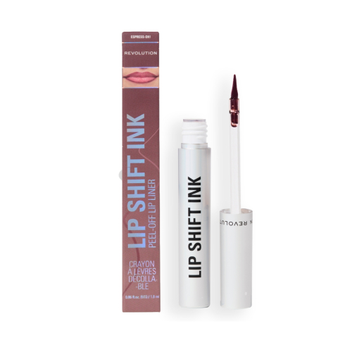Makeup Revolution - Lippenkonturenstift Lip Shift Ink Peel Off - Espress-Oh!