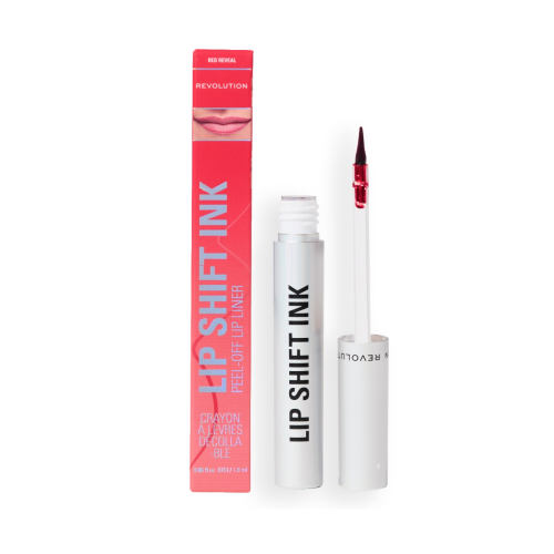 Makeup Revolution - Lippenkonturenstift Lip Shift Ink Peel Off - Red Reveal
