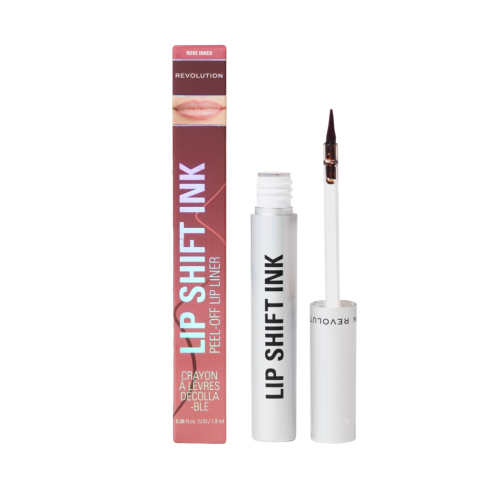 Makeup Revolution - Lippenkonturenstift Lip Shift Ink Peel Off - Rose Inked