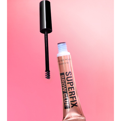 Makeup Revolution - Augenbrauen-Fixierer Superfix Brow Blue