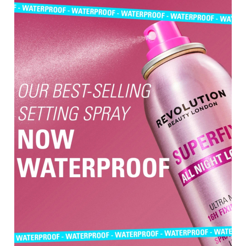 Makeup Revolution - Make-up-Fixierspray Superfix All Night Long Waterproof