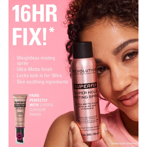 Makeup Revolution - Makeup Setting Spray Superfix Super Hold Ultra Matte - 75ml