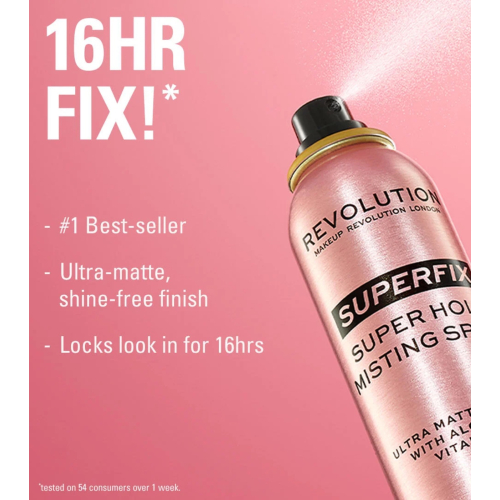 Makeup Revolution - Makeup Setting Spray Superfix Super Hold Ultra Matte - 75ml