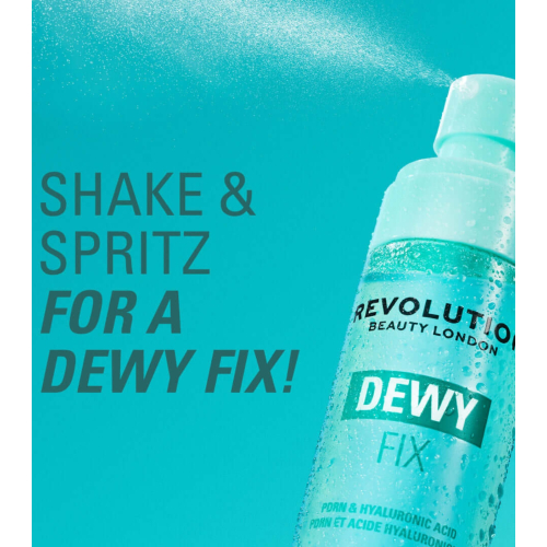 Makeup Revolution - Feuchtigkeitsspendender Make-up-Fixierer Dewy Fix