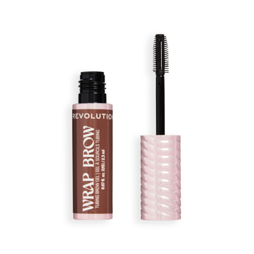 Makeup Revolution - Augenbrauengel Wrap Brow - Dark Brown