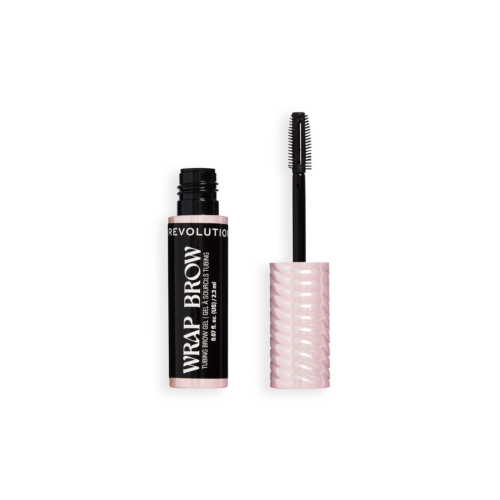 Makeup Revolution - Augenbrauengel Wrap Brow - Ebony Black