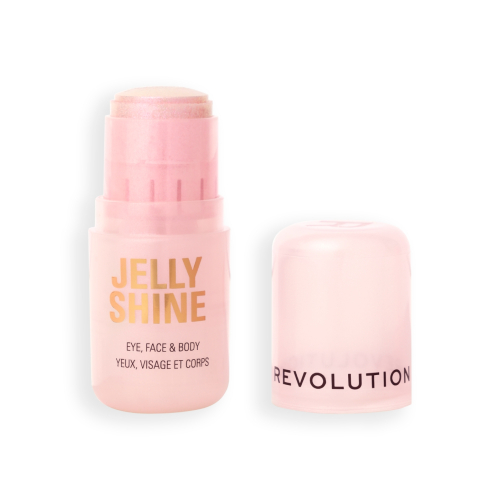 Makeup Revolution - Textmarker Jelly Shine Shadow and Highlight Stick - Ethereal Pink