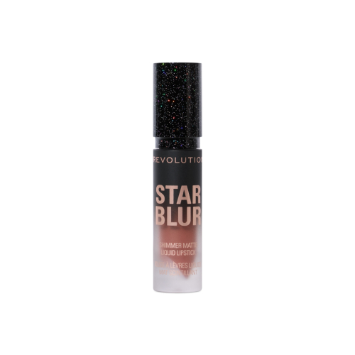 Makeup Revolution – Matter flüssiger Lippenstift mit Schimmer Star Blur – Frosted Petal