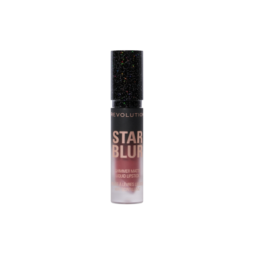 Makeup Revolution – Matter flüssiger Lippenstift mit Schimmer Star Blur – Moonlit Rose