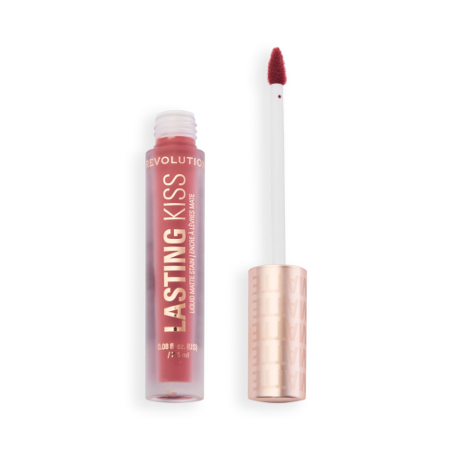 Makeup Revolution - Matter Flüssig-Lippenstift Lasting Kiss - Lullaby Pink