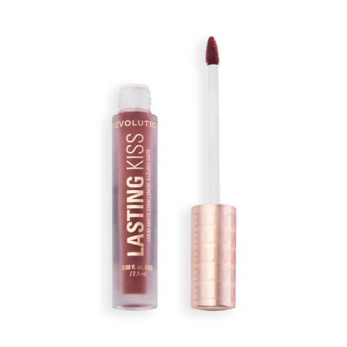 Makeup Revolution - Matter Flüssig-Lippenstift Lasting Kiss - Sultry Mauve