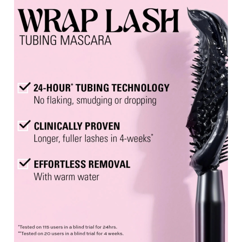 Makeup Revolution - Wrap Lash Mascara - Brown