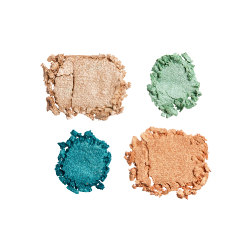 Makeup Revolution - *Poolside* - Mini-Lidschattenpalette Bouncy Pop - Aqua Splash