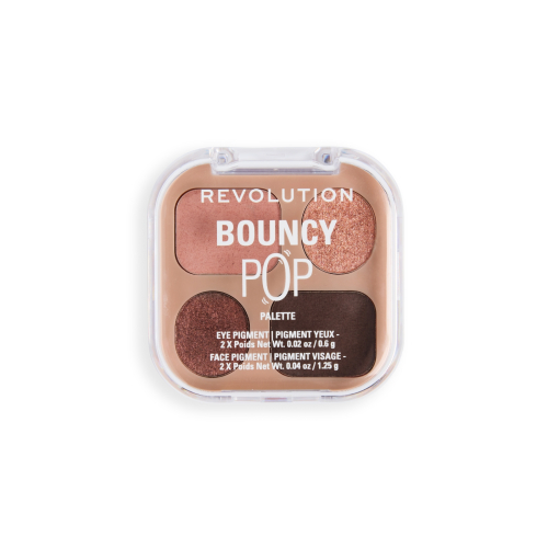 Makeup Revolution - Mini-Lidschattenpalette Bouncy Pop - Ember