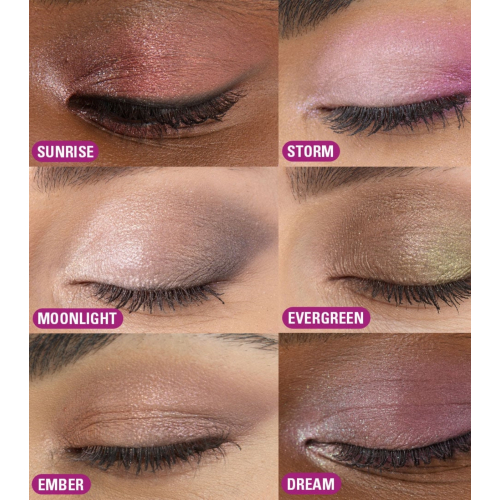 Makeup Revolution - Mini-Lidschattenpalette Bouncy Pop - Evergreen