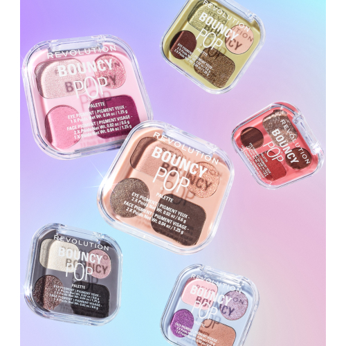 Makeup Revolution - Mini-Lidschattenpalette Bouncy Pop - Moonlight