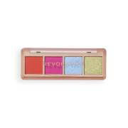Makeup Revolution – Mini-Lidschattenpalette – The Vibrant Icon Edit Brights