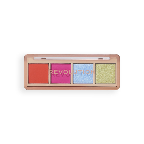 Makeup Revolution – Mini-Lidschattenpalette – The Vibrant Icon Edit Brights