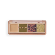 Makeup Revolution – Mini-Lidschattenpalette – The Eternal Icon Edit Green