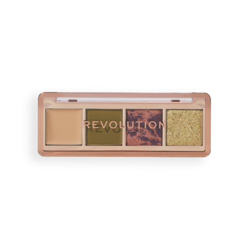 Makeup Revolution – Mini-Lidschattenpalette – The Eternal Icon Edit Green