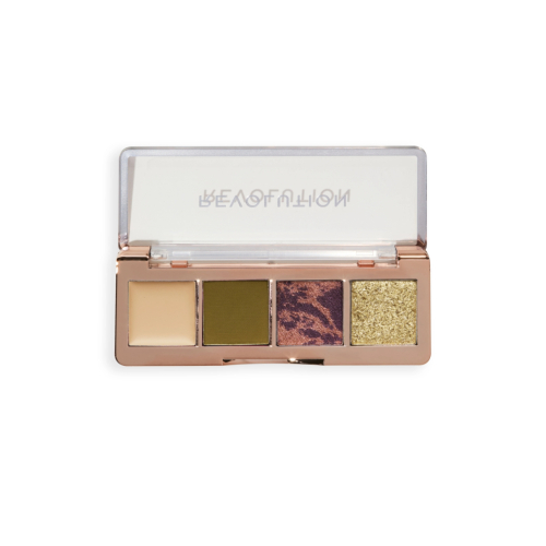 Makeup Revolution – Mini-Lidschattenpalette – The Eternal Icon Edit Green
