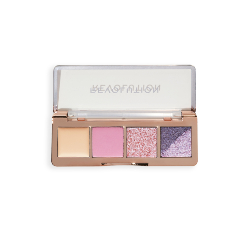 Makeup Revolution – Mini-Lidschattenpalette – The Enchanted Icon Edit Soft Pink Nudes
