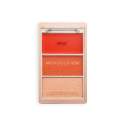Makeup Revolution - Blush-Palette Icon Blush - Tangerine Tease