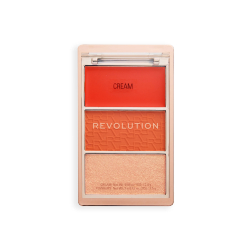 Makeup Revolution - Blush-Palette Icon Blush - Tangerine Tease